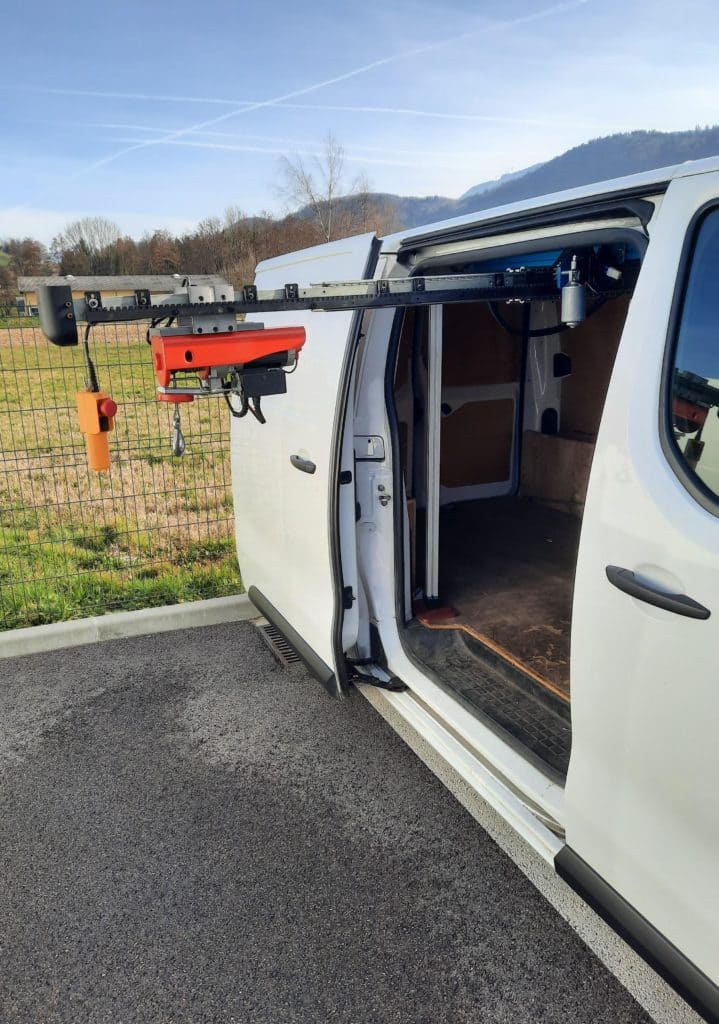 Mounting telescopic slides and guide rails in a vehicle