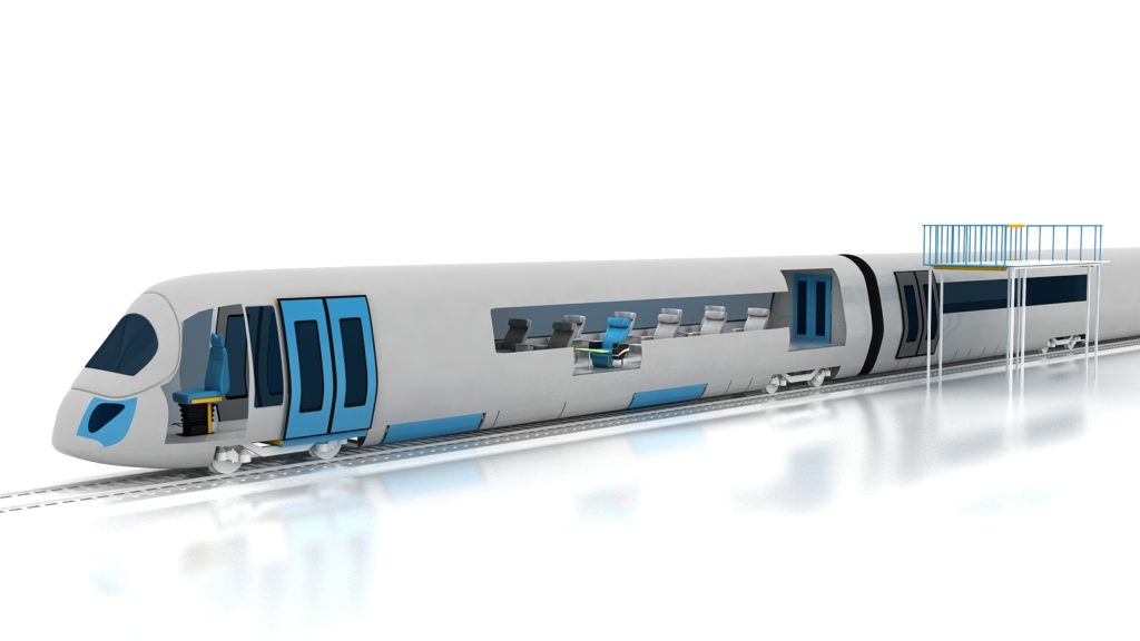 Heavy duty sliding rails and drawer slides for rail transport