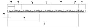 Specific drillings on Telescopic ball bearing slides