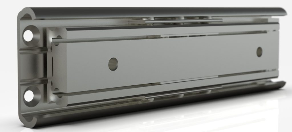 RA7R - Telescopic slide - Steel - Full Extension