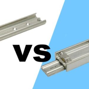Glissière vs Rail